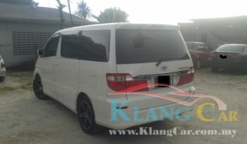 2010 Toyota ALPHARD 2.4 ALCANTARA (A) 2 P/DOOR -TY full