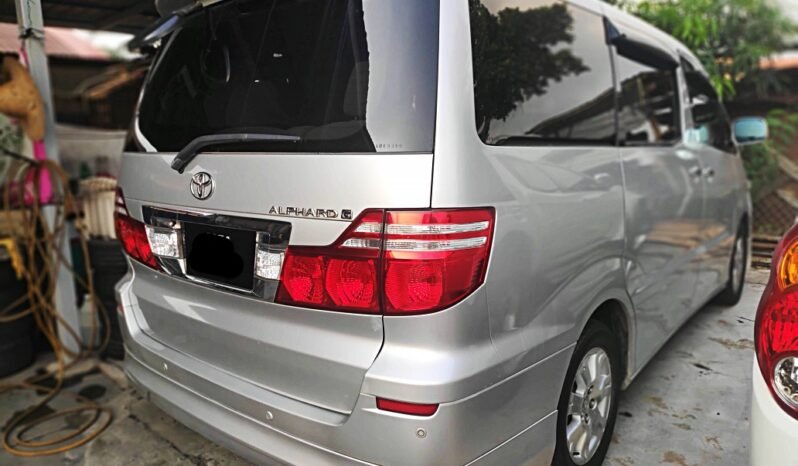 07/12 Toyota ALPHARD 2.4 (A) ONE YEAR WARRANTY -TYT full