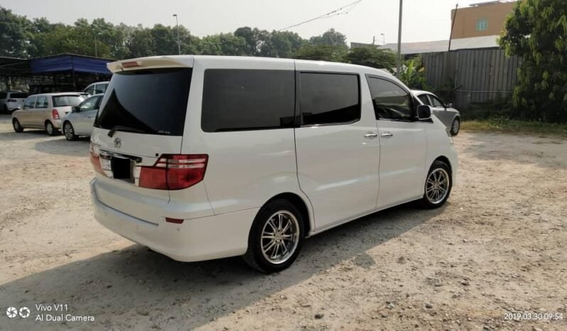 2009 Toyota ALPHARD 2.4 (A) P/DOOR SUNROOF -TY full