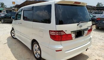 2010 toyota alphard 3.0 alcantara 5 speed 2 p/door -TY full