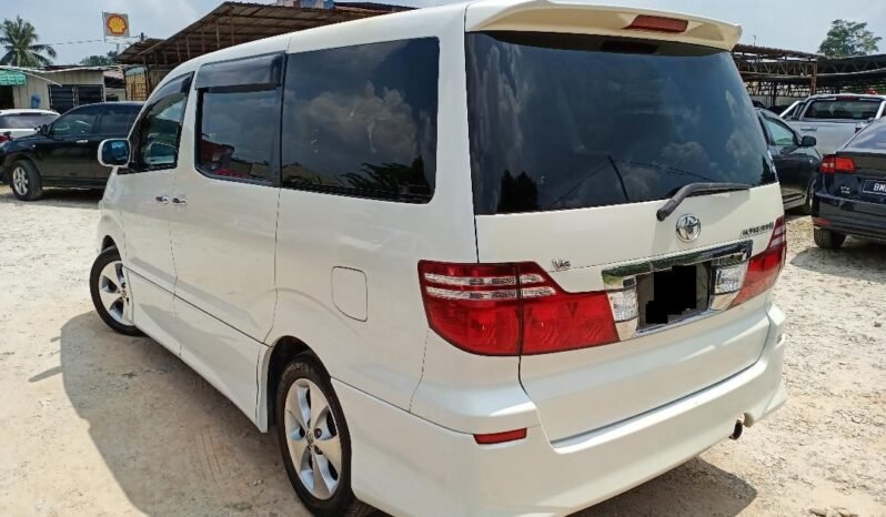 2010 toyota alphard 3.0 alcantara 5 speed 2 p/door -TY full