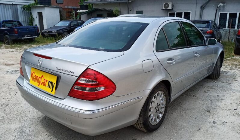 2005 Mercedes Benz E200 K W211 1.8 (A) KOMPRESSOR  -TY full