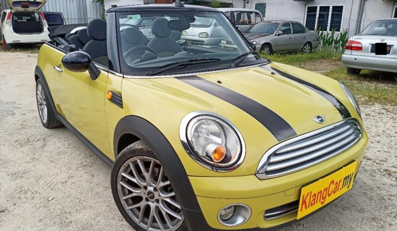 2009 Mini COOPER 1.6 VTI CABRIOLET LIMITED EDITION -TY full